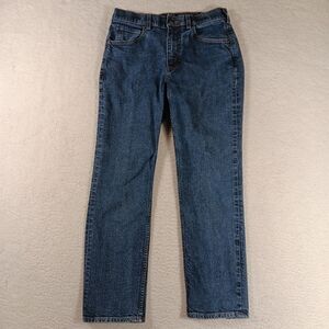 40 Grit Jeans Mens 32x30 (30x30) Blue Denim Flex Standard Fit Straight Stretch